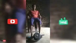 How to Make Homemade Leg Extension Machine | For Gym Workout At Home |
