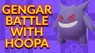 GENGAR BATTLE WITH HOOPA | #pokemonunite #pokemongengar #trending
