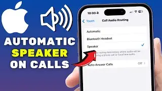 How To Enable Automatic Speaker On iPhone Calls 2025