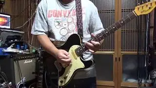 Bill Lawrence BTL4 R80 / Tom&rsquo;sLineEngineering Vintage Distortion Black Teeth with Guyatone FLIP400FJ