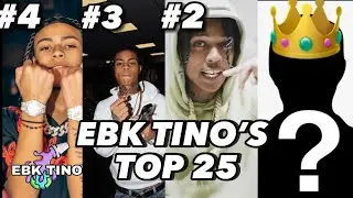 EBK Tino’s Top 25 NYC Drill Rappers