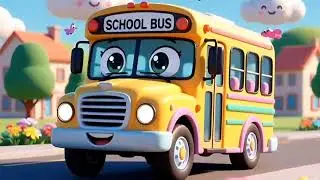 Wheels on the Bus, Kids Rhymes' Toddler Song @Funzonekidzee 
