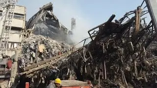 Plasco building fire photos