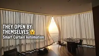 Automated Curtains in Action &ndash; The Future of Smart Homes
