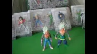 Goku & Vegeta SS5 - PGV's Dragonball AF Action Figures