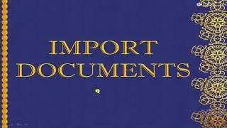 Kinds of Import Documents