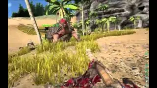 ITnager play ARK: Survival Evolved - Небольшая экскурсия и охота.