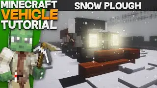 Minecraft Vehicle Tutorial - Snow Plough