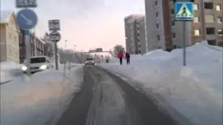 Rundtur centrala Kiruna 20120128