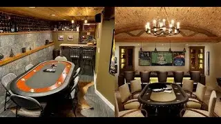 65 Creative Man Cave Poker Table Design Ideas