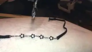 Audrey's Style Bra Stap-Silver Flower Style