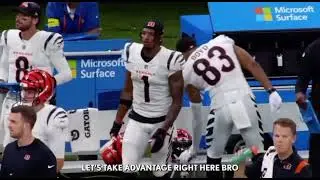 Cincinnati Bengals trash talk compilation. Mic&rsquo;d Up.