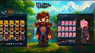 TODAS AS SKINS + PERSONALIZA&Ccedil;&Atilde;O no HYTALE (Showcase Completo | Sem Narra&ccedil;&atilde;o)