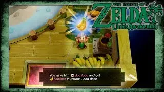 The Legend of Zelda Link's Awakening - How to acquire bananas
