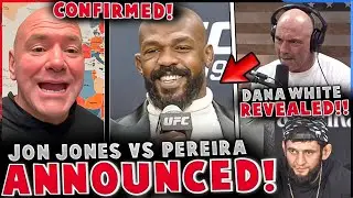 Jon Jones vs Alex Pereira OFFICIALLY CONFIRMED | Volkanovski vs Diego Lopes | MMA News