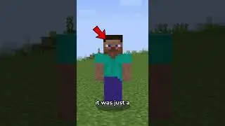 HEROBRINE may have been in MINECRAFT?? #shorts