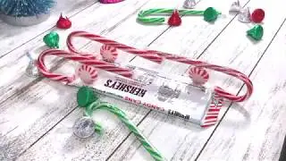 Candy Cane Sleigh - DIY Christmas Gift Idea