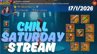 Lords Mobile - Chill Saturday Stream!!! WoW hop with Ody's Account