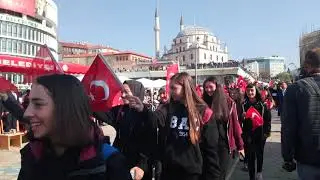 Bolu'da 29 Ekim Cumhuriyet Bayramı Geçit Töreni