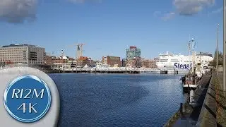 4K UHD Relaxing Video: Kiel, Germany - F&ouml;rde, H&ouml;rn, Kai-City - Video 5