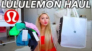 HUGE lululemon try-on haul summer 2023! *NEW ARRIVALS*