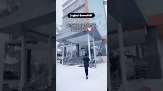 It's the snowfall trend hitting the heart of Nagaon ,#Assam #youtubeshorts #trendingshorts #foryou