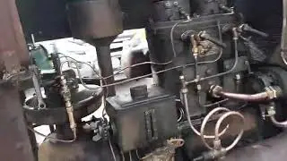 Huge Stationary Munktells 30 HP Hot Bulb Engine