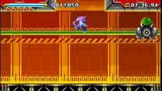 Freedom Planet Syntax Alpha mini-boss battle (Lilac,Hard,No Damage)