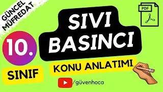 Sıvı Basıncı Konu Anlatımı | 10.Sınıf | TYT Fizik + PDF