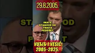 Vučić i Vesić (2005-2025) #aleksandarvucic #aleksandarvučić #viral #beograd #srbija #beograd