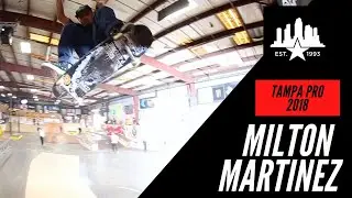 INSANE SKATEBOARDER MILTON MARTINEZ THREE TRICK FIX