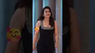 Kajol wears a Tight body fit black dress #kajol