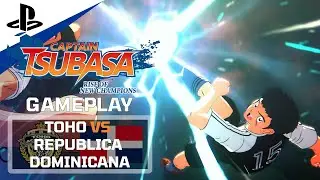 TOHO vs REPUBLICA DOMINICANA Captain Tsubasa Rise Of New Champions | PS5 2K