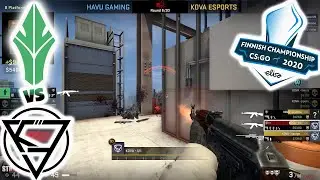🇫🇮 HAVU vs 🇫🇮 KOVA VERTIGO HIGHLIGHTS - Elisa CS:GO Finnish Championship 2020