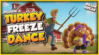 Disguise A Turkey Freeze Dance! 🍁 Autumn Brain Break 🍁 Thanksgiving 🍁 Danny Go Noodle 🍁 Just Dance