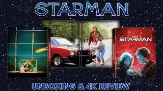 John Carpenter's Starman 4k Ultra HD Bluray Steelbook Unboxing & 4k Review.