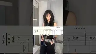 Attack on Titan OST YouSeeBigGirl/T:T tab #guitar