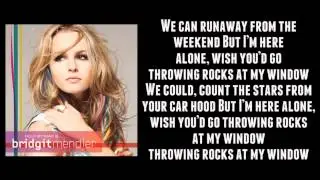 Bridgit Mendler Rocks At My Window Lyrics