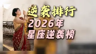 26年星座逆袭好运排行榜｜Ezoey徐佩玲26年星座播报   #星座#十二星座#逆袭