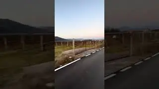 Cycling near Donja Gorica