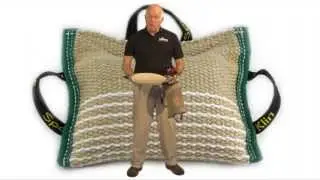 Jute Bite Pillow