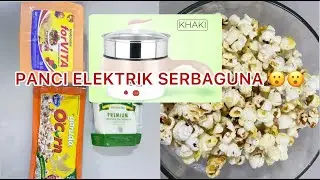 PANCI ELEKTRIK SERBA GUNA || PRAKTIS BANGET UNTUK ANAK KOS || CARA BUAT POPCORN