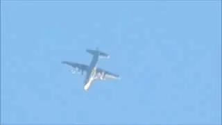 United States Air Force Lockheed C-130 Flying Over My House