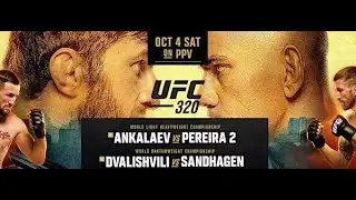 UFC 320 Ankalaev vs  Pereira 2 Prediction