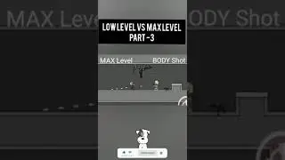 Low level Vs Max level Uzi #shorts #minimilitia #visugamer #visuislive #visuvlogger #mini #da2