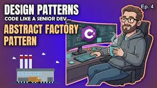 Abstract Factory Pattern in C# (ASP.NET Example) | Code Like a Senior Dev 🧠💻 Ep. 4