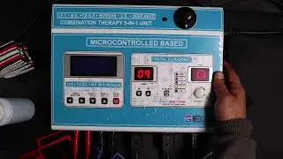 Physiogears Combination 5 IN 1 LCD 125 Programs Computerized IFT+MS+TENS+US+Deep Heat Machine