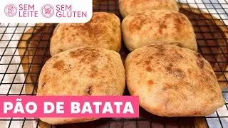 Pão de batata - Sem leite e Sem Glúten