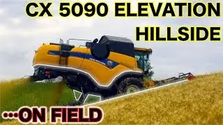 CX 5090 ELEVATION Hillside New Holland... ON FIELD