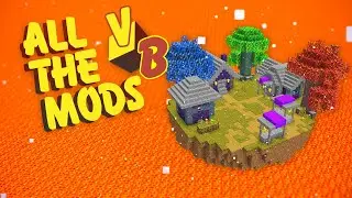All The Mods Volcano Block EP12 Ars Nouveau Conjure Islands + Allthemodium